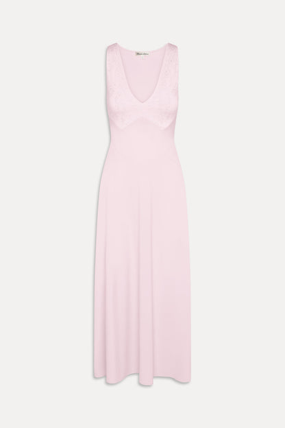 Eva Embroidered Maxi Dress - Ballerina | Frankies Bikinis