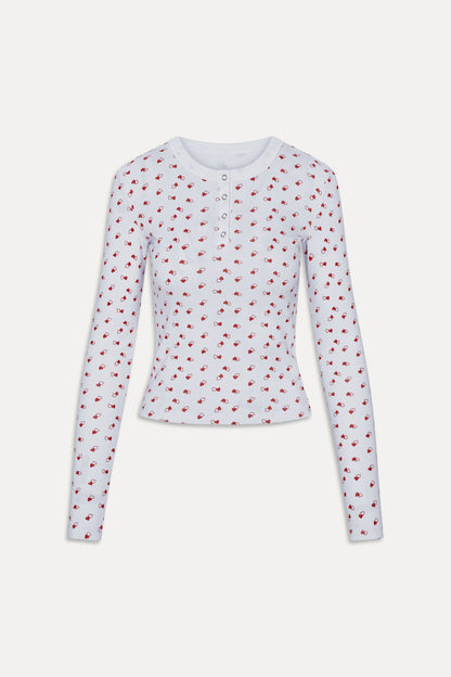 Amora Henley Shirt - Sunday Love | Frankies Bikinis