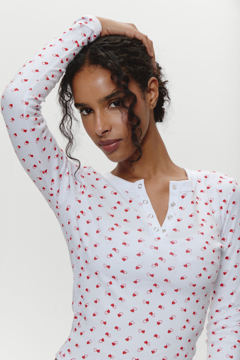 Amora Henley Shirt - Sunday Love | Frankies Bikinis