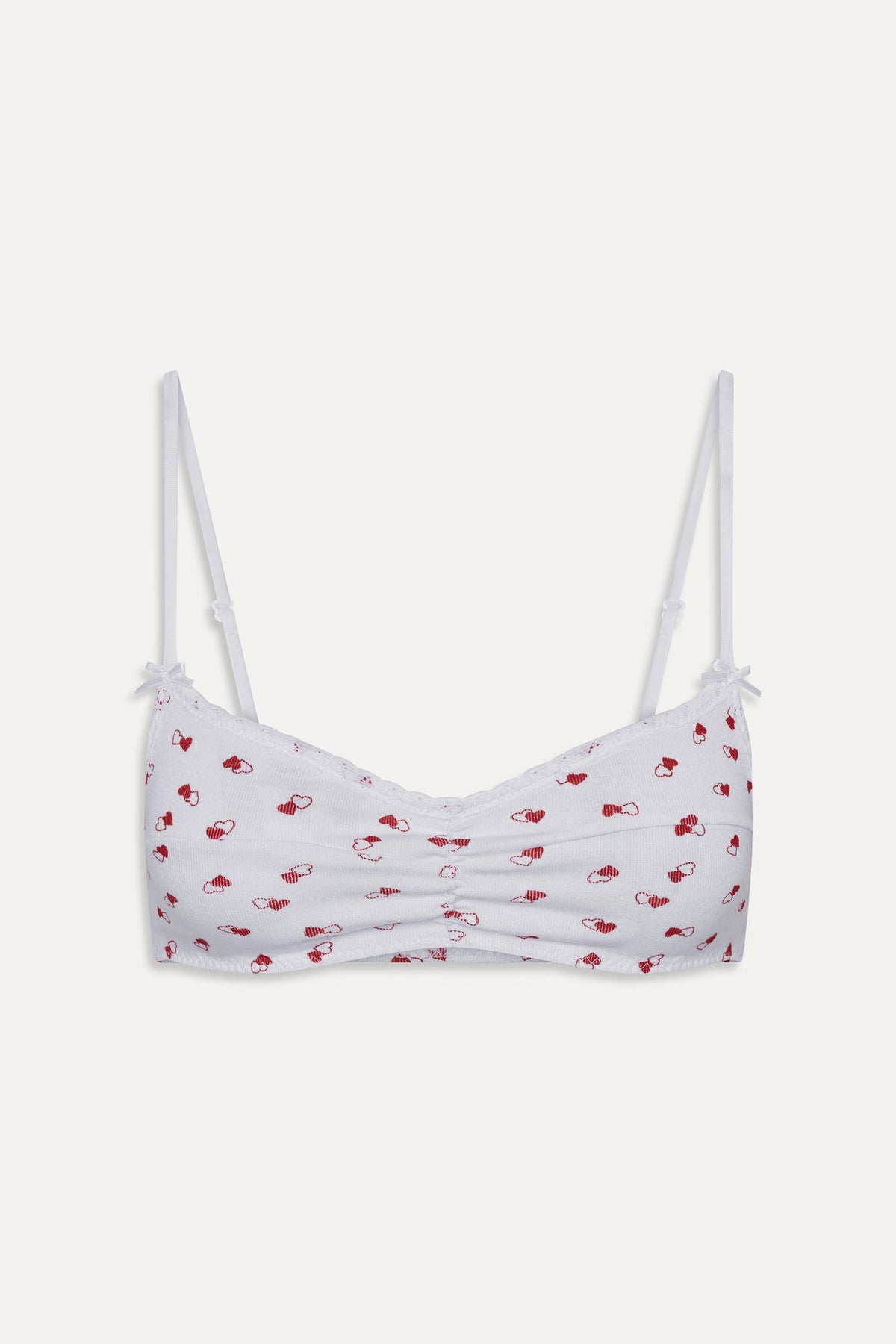 Lulu Cotton Bralette - Sunday Love | Frankies Bikinis