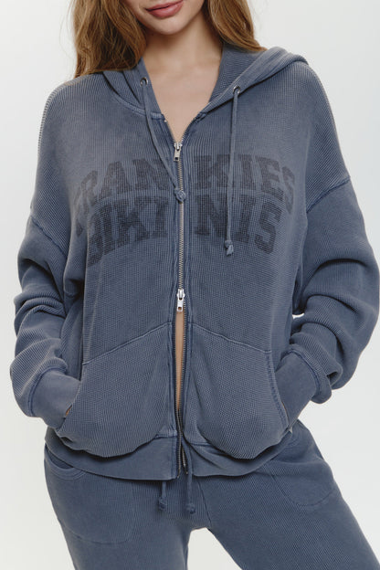 Weekend Thermal Hoodie - Shadow Blue | Frankies Bikinis