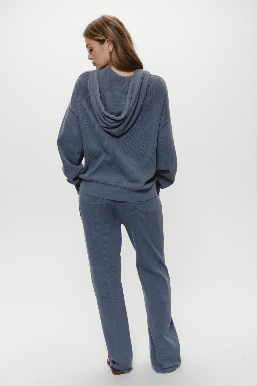 Weekend Thermal Hoodie - Shadow Blue | Frankies Bikinis
