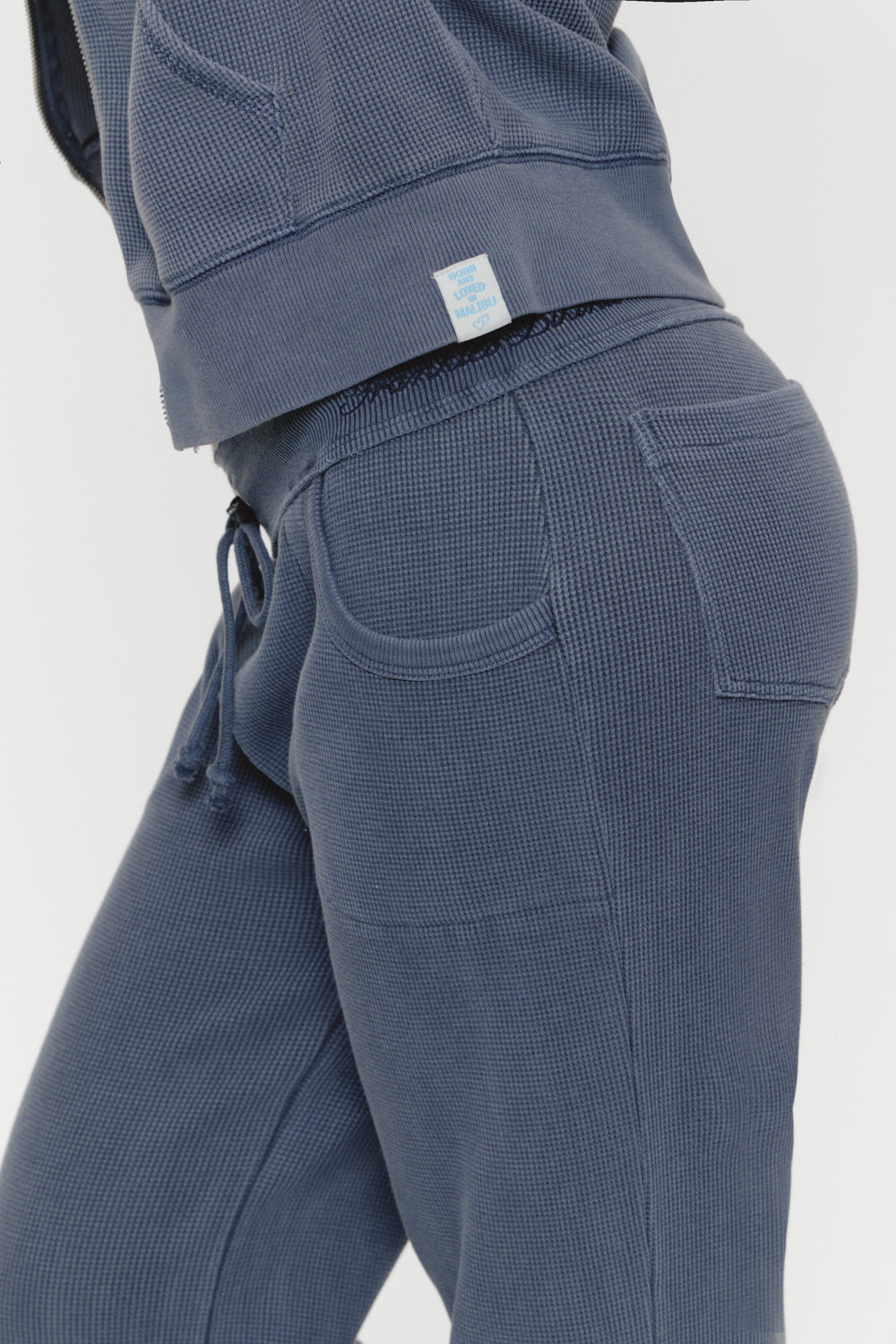 Weekend Thermal Hoodie - Shadow Blue | Frankies Bikinis