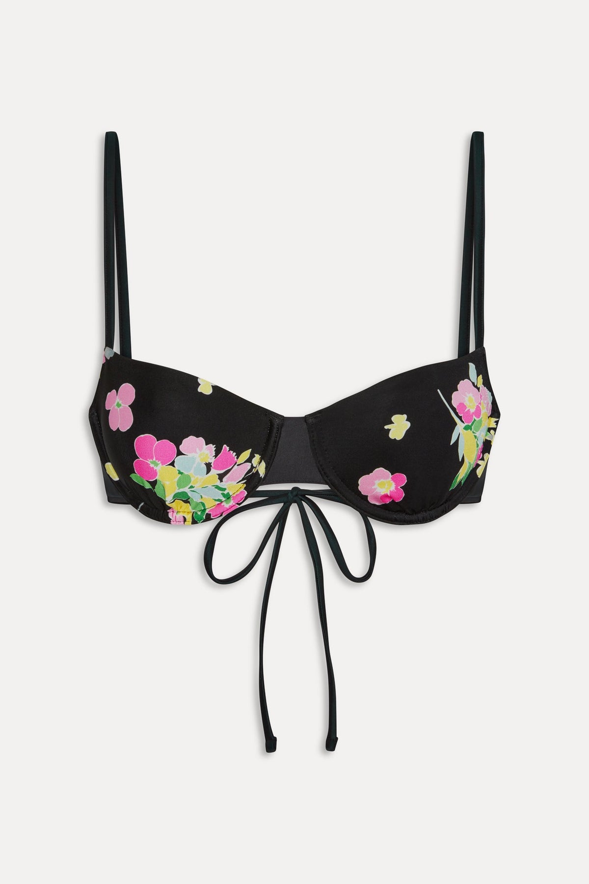 Morning Underwire Bikini Top - Midnight Blossom | Frankies Bikinis