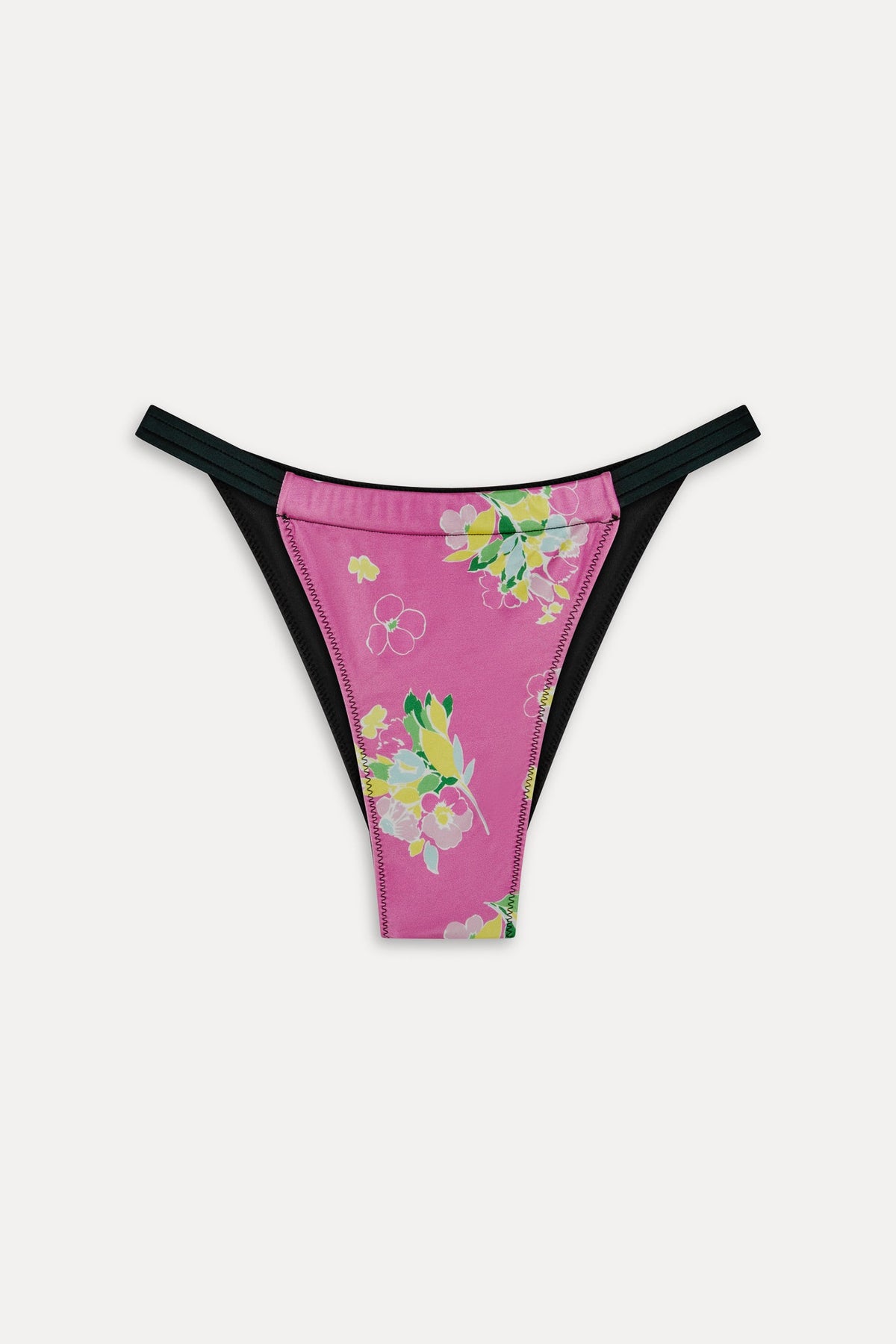 Amore Cheeky Bikini Bottom - Midnight Blossom | Frankies Bikinis