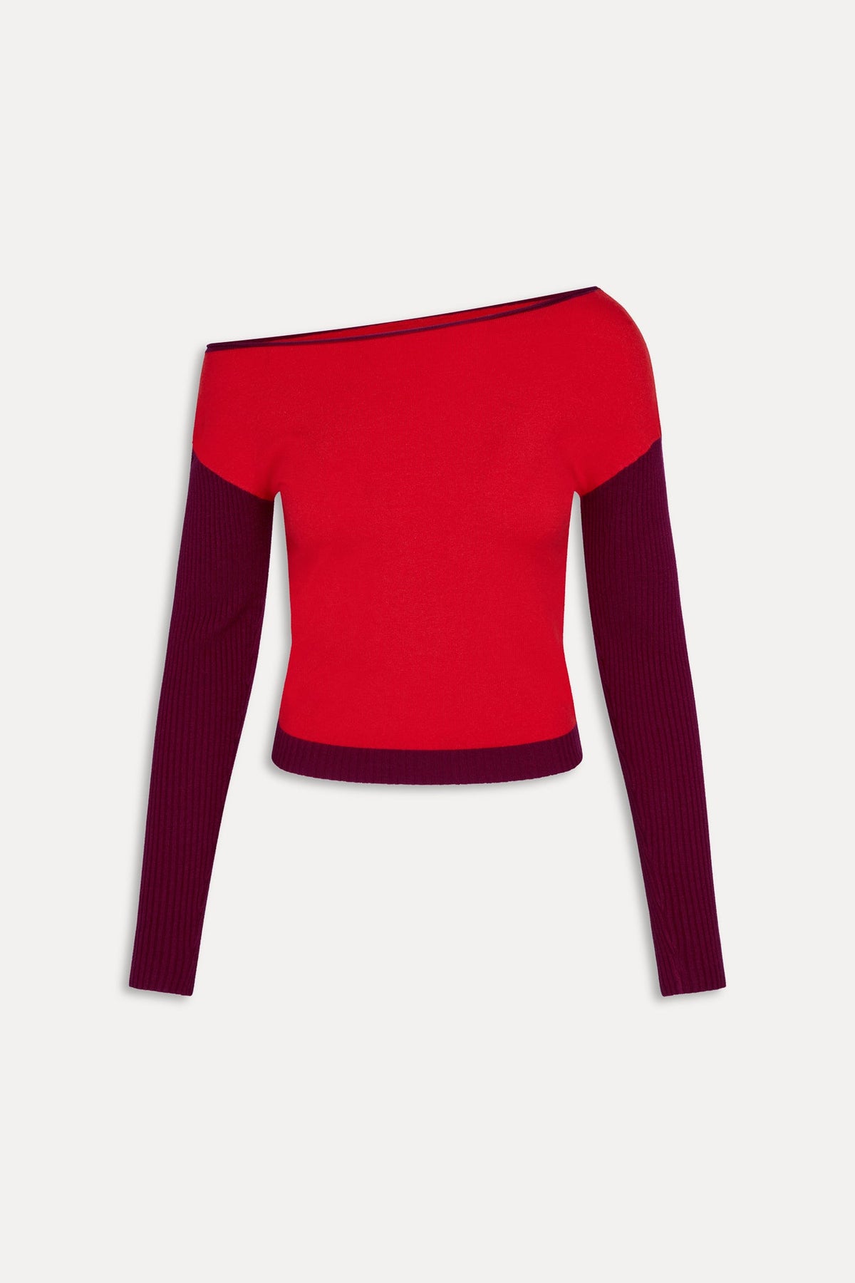 Vail Off The Shoulder Knit Shirt - Ember | Frankies Bikinis