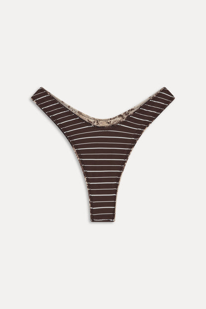 Full Moon Reversible Bikini Bottom - Saddle Up | Frankies Bikinis