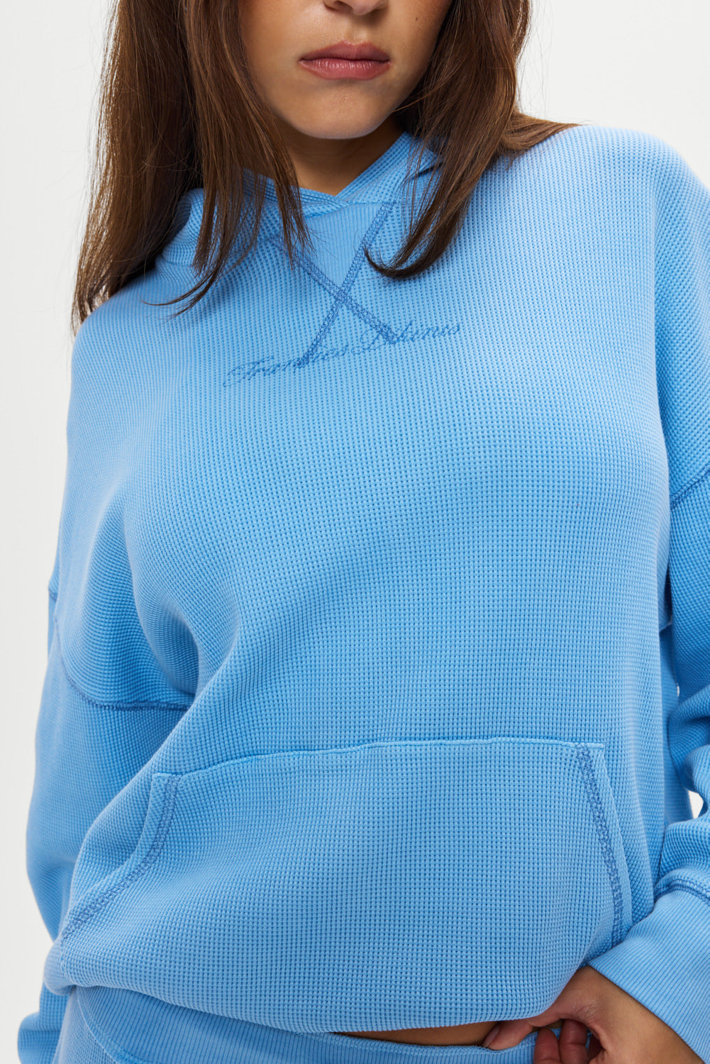 Haven Thermal Hoodie - Lullaby Sky | Frankies Bikinis