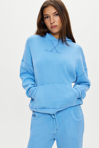 Haven Thermal Hoodie - Lullaby Sky | Frankies Bikinis