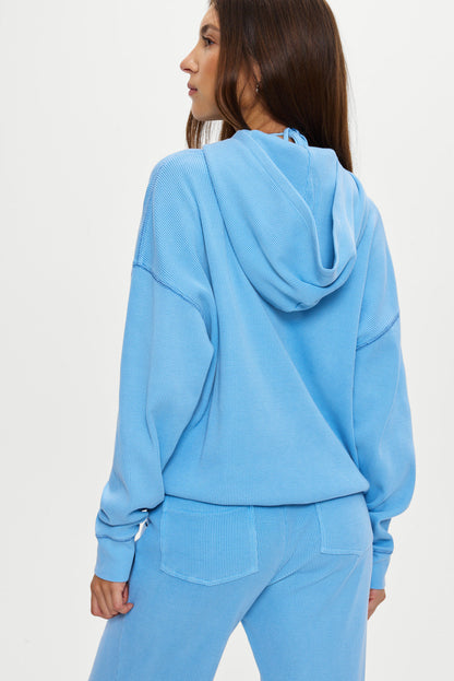 Haven Thermal Hoodie - Lullaby Sky | Frankies Bikinis