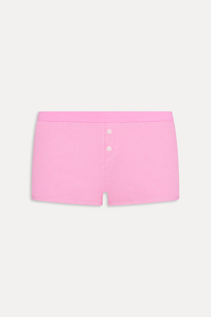 Belle Cheeky Swim Shorts- Blush | Frankies Bikinis