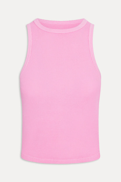 Emma Thermal Tank Top - Blush | Frankies Bikinis