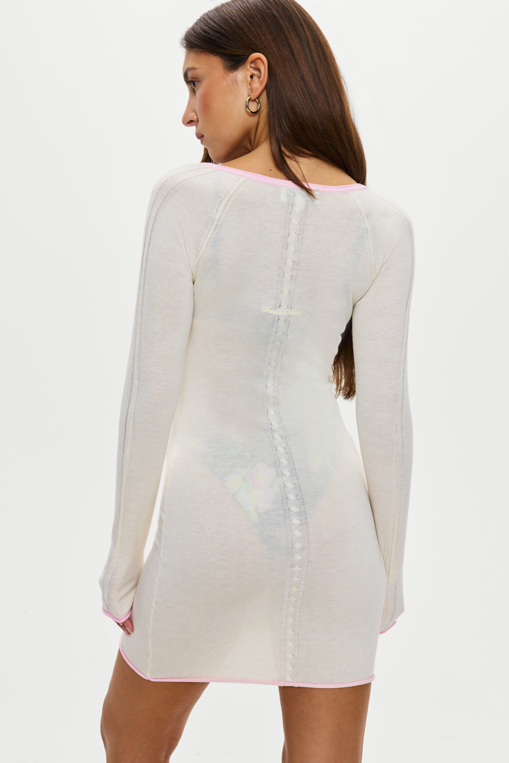 Sunday Best Knit Mini Dress - Pillow | Frankies Bikinis