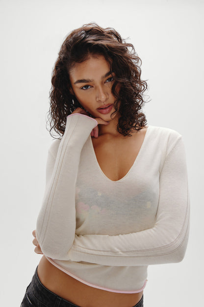 Sloane Knit Hoodie - Pillow | Frankies Bikinis
