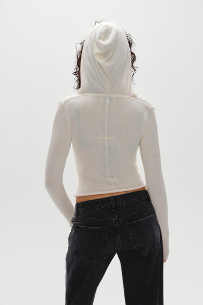 Sloane Knit Hoodie - Pillow | Frankies Bikinis