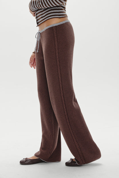 Lochlin Knit Pants - Amber | Frankies Bikinis