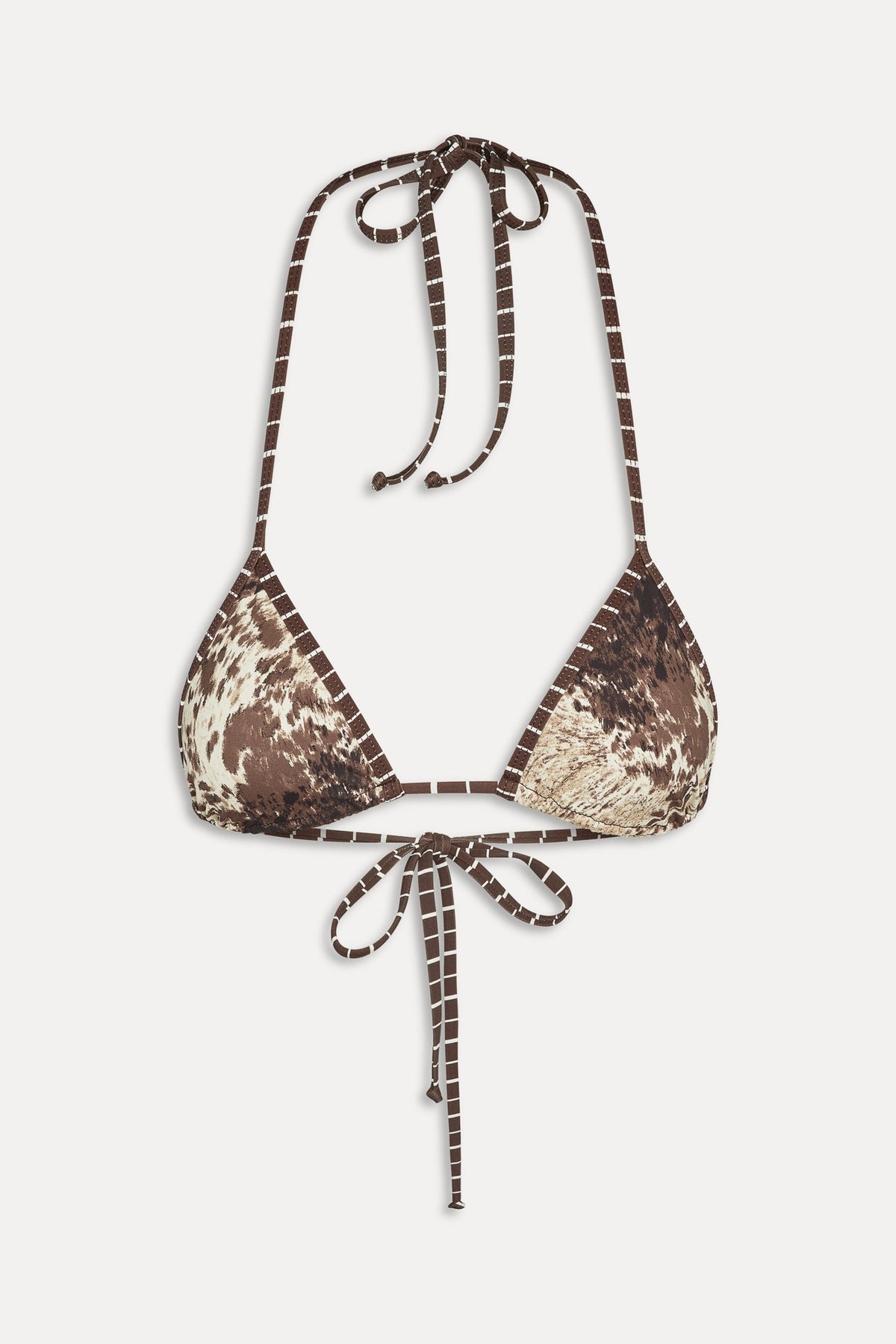 Nick Triangle String Bikini Top - Saddle Up | Frankies Bikinis