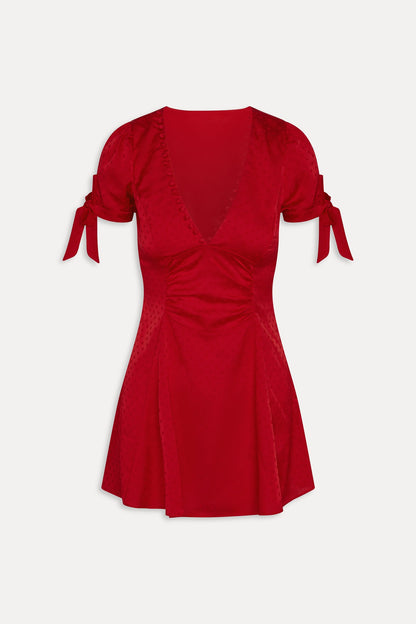 Ella Satin Mini Dress - Heartstrings | Frankies Bikinis