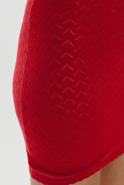 Glamour Halter Knit Mini Dress - Heartstrings | Frankies Bikinis