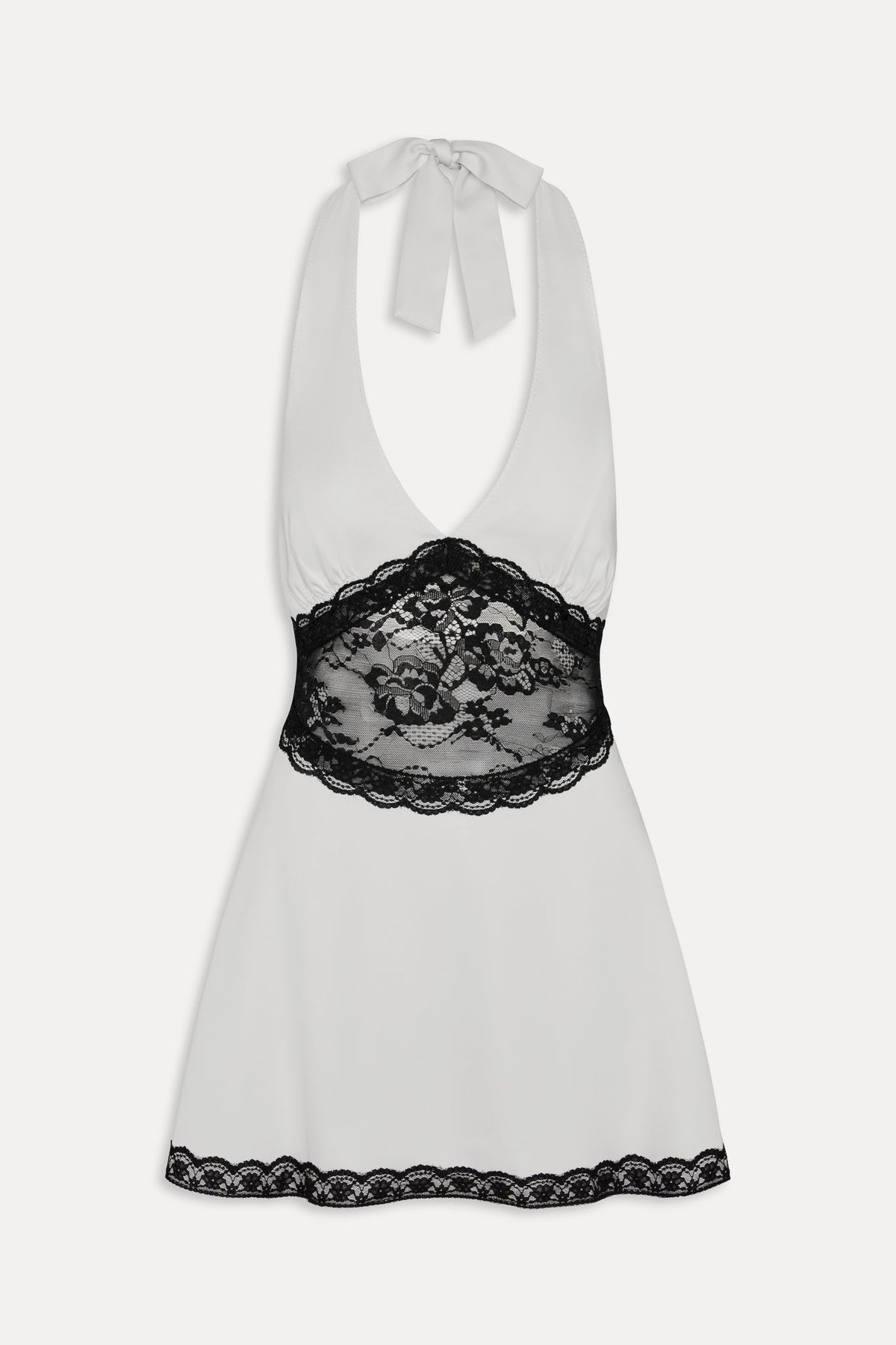 Audrey Satin Mini Dress - Soft Sand | Frankies Bikinis