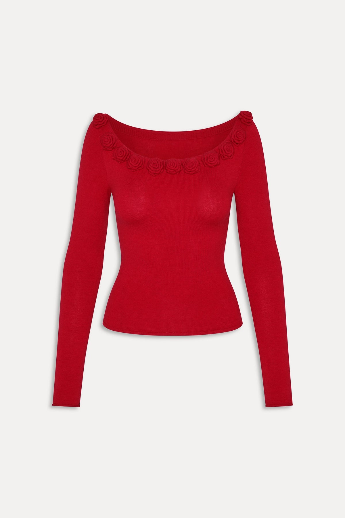 Rose Boat Neck Shirt - Heartstrings | Frankies Bikinis