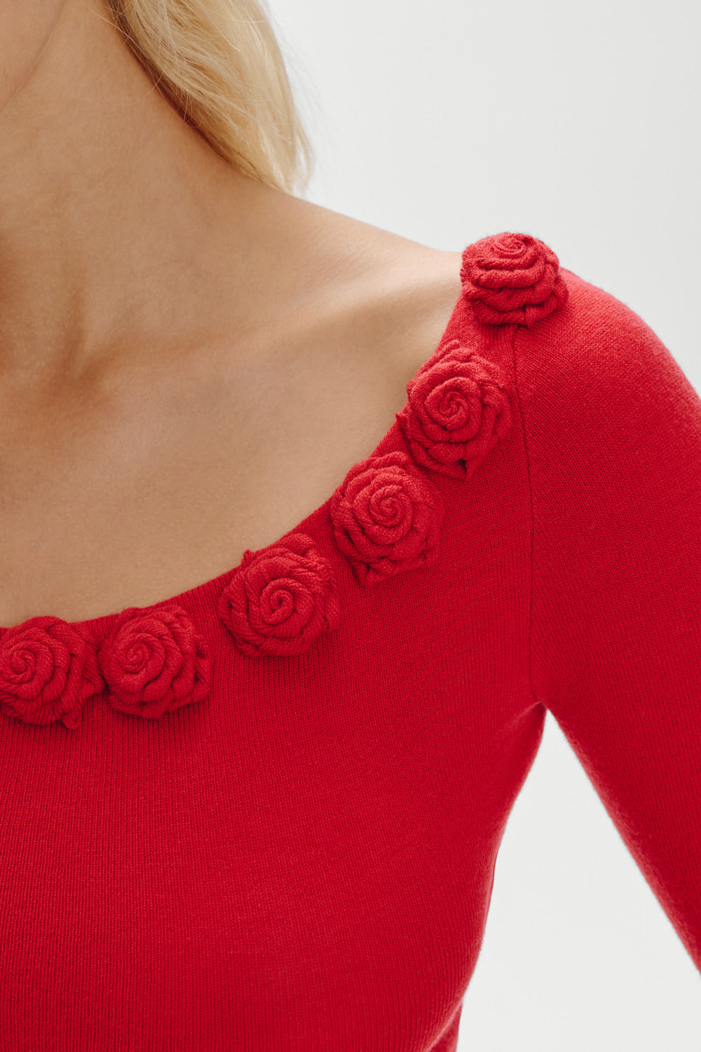 Rose Boat Neck Shirt - Heartstrings | Frankies Bikinis