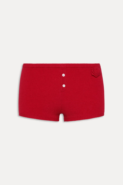 Bradley Knit Booty Shorts - Heartstrings | Frankies Bikinis