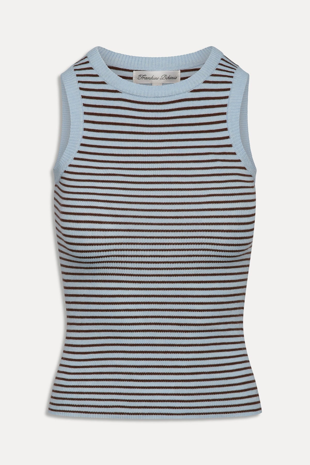 Cuddle Knit Tank Top - Montauk Stripe | Frankies Bikinis