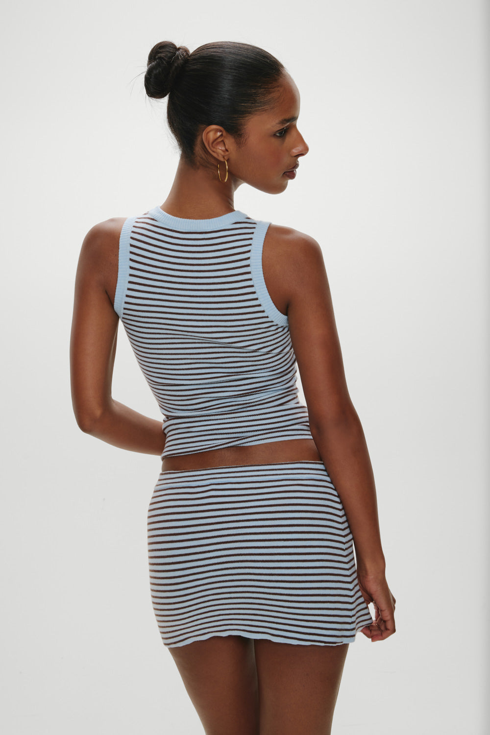 Marialla Mini Skort - Montauk Stripe | Frankies Bikinis