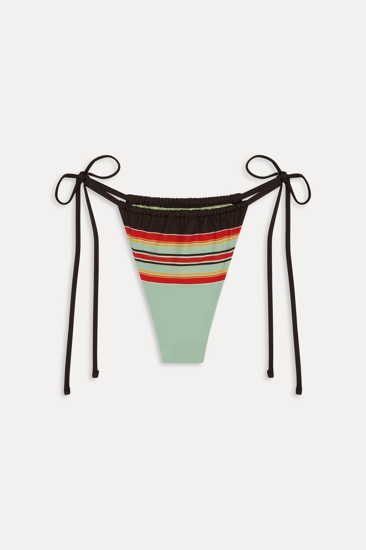 Tia Striped Skimpy Bikini Bottom - Desert Dusk | Frankies Bikinis