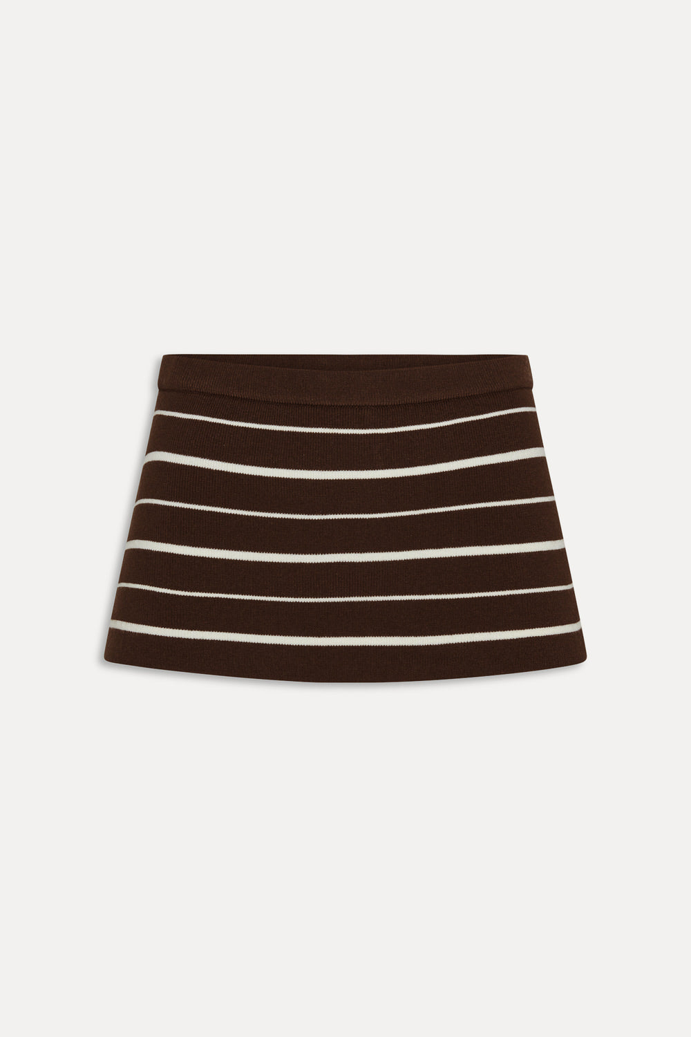 Marialla Knit Mini Skort - Amber Stripe | Frankies Bikinis