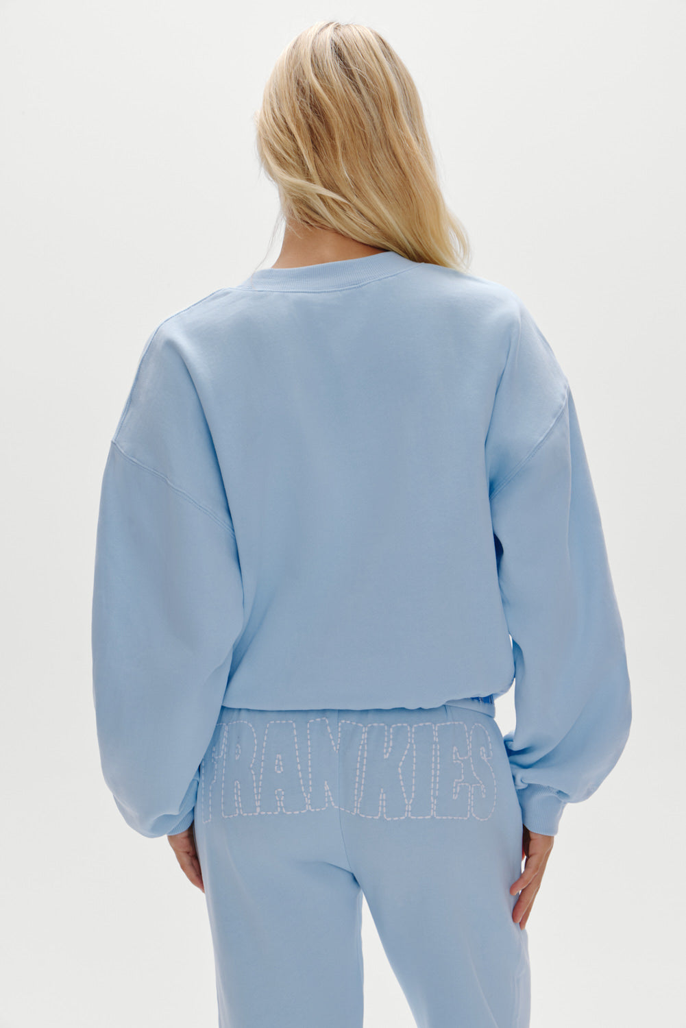 Travel Day Cotton Crewneck - Morning | Frankies Bikinis