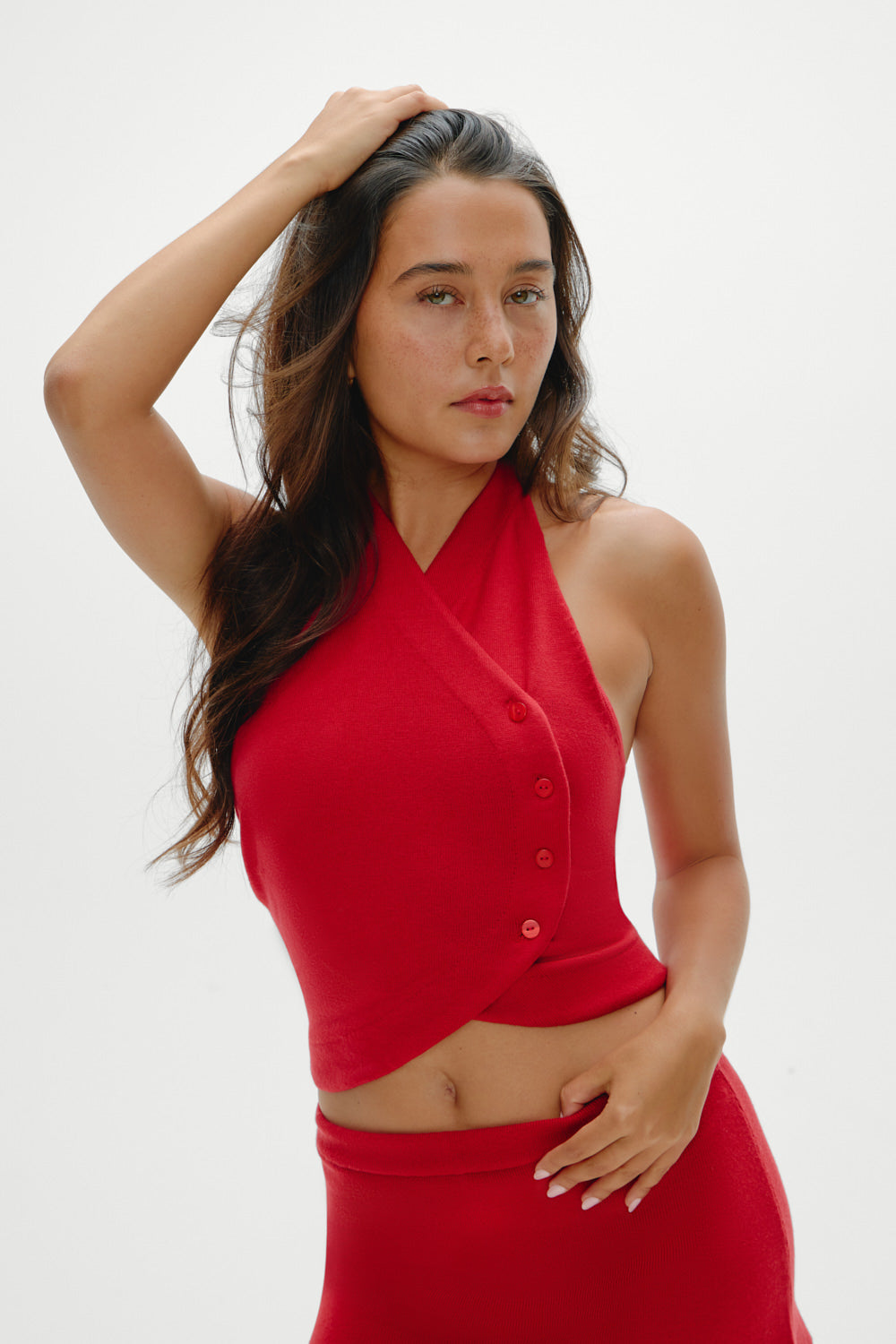 Ryder Knit Halter Top - Heartstrings | Frankies Bikinis