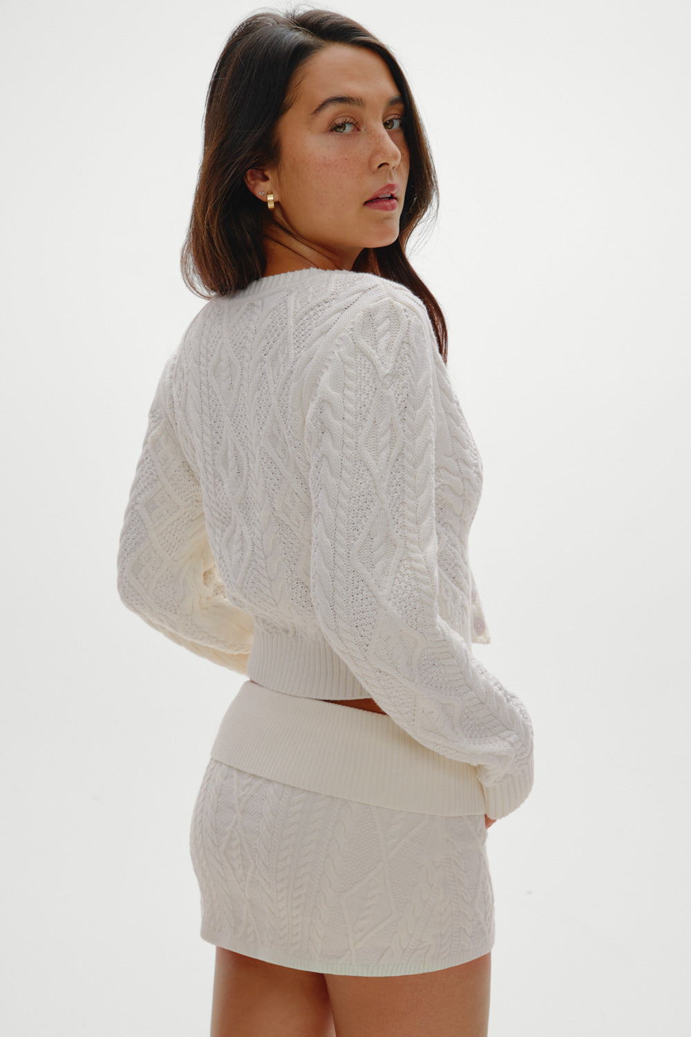 Marley Button Up Knit Cardigan - Honeymoon | Frankies Bikinis