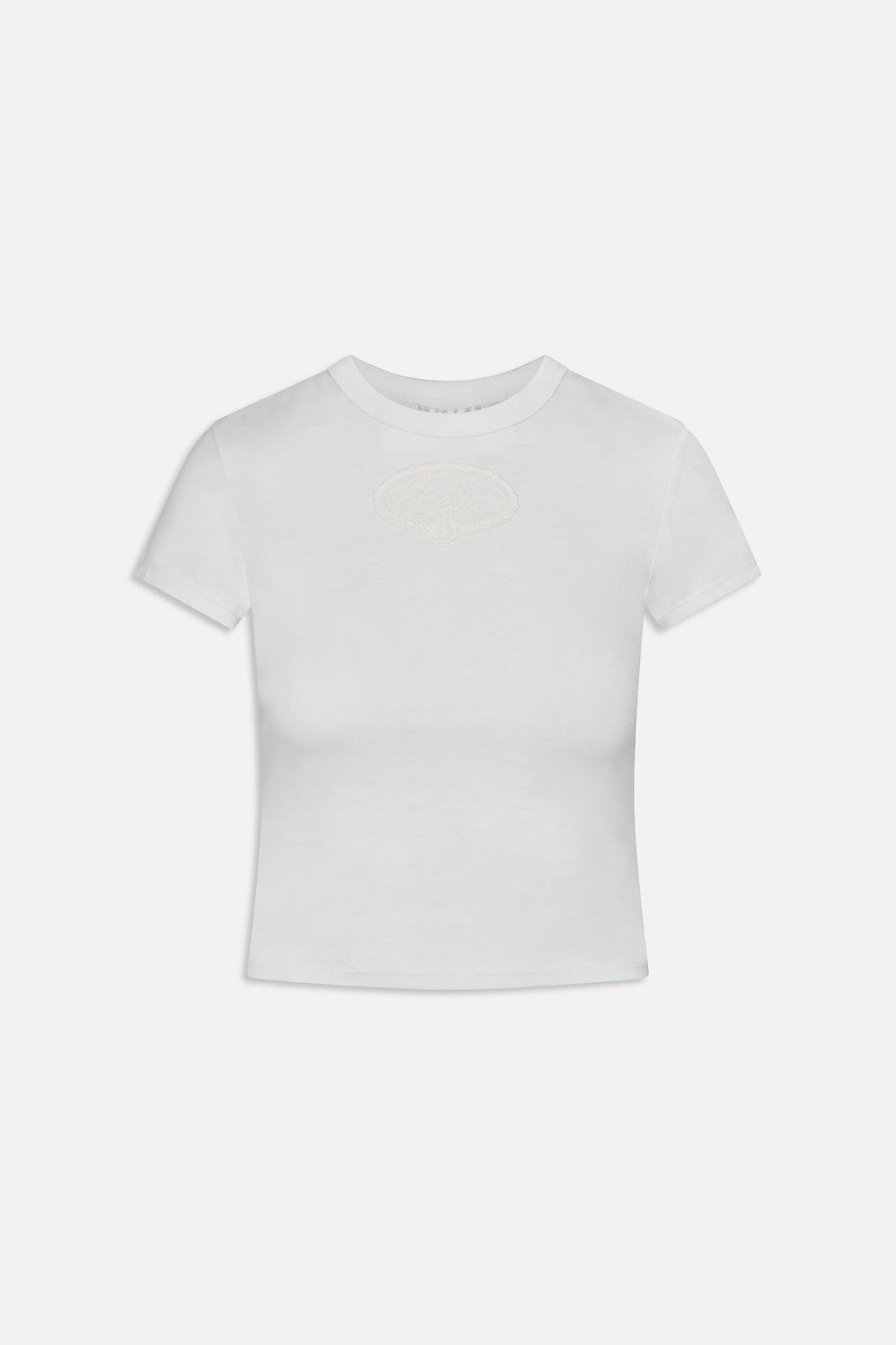 x BELLA HADID Bella Tee - Lone Star White | Frankies Bikinis