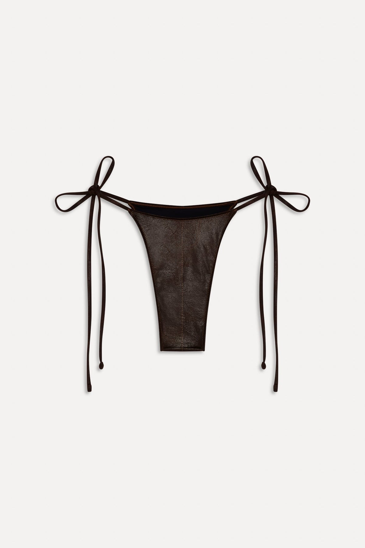 x BELLA HADID Divine Skimpy Bikini Bottom - Cocoa | Frankies Bikinis