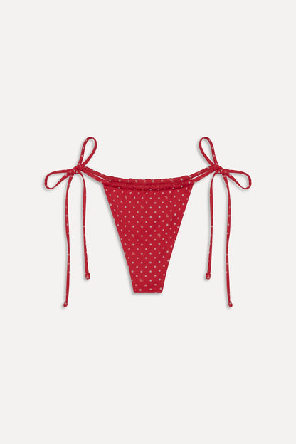 x BELLA HADID Tia Skimpy Bikini Bottom - Lovebug | Frankies Bikinis