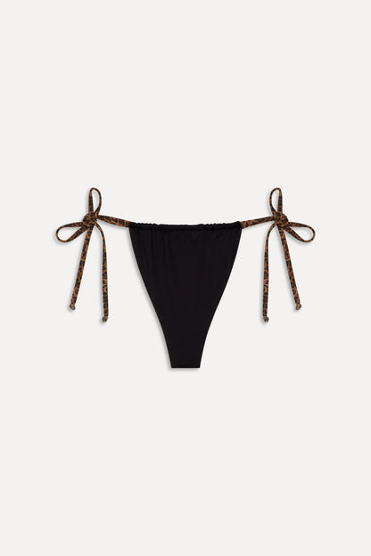 x BELLA HADID Tia Skimpy Bikini Bottom - Lucky Leopard | Frankies Bikinis