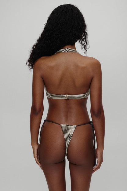 x BELLA HADID Tia String Bikini Bottom - Lasso | Frankies Bikinis