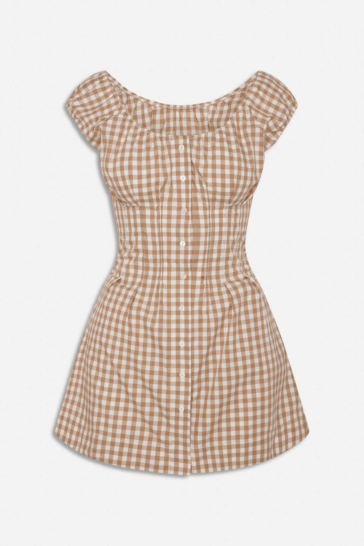 x BELLA HADID Mustang Mini Dress - Rodeo Gingham | Frankies Bikinis