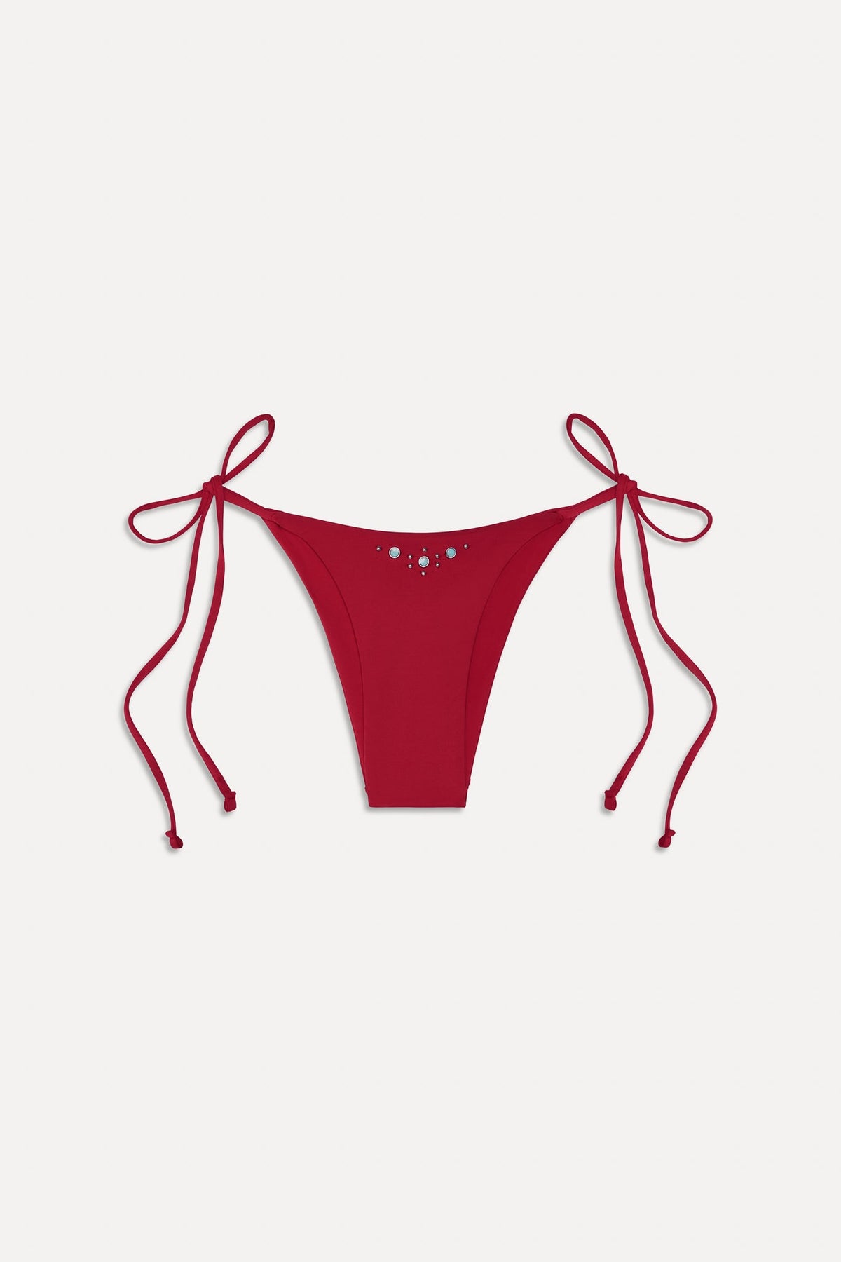 x OREBELLA Mackenzie String Bikini Bottom - Valentine | Frankies Bikinis