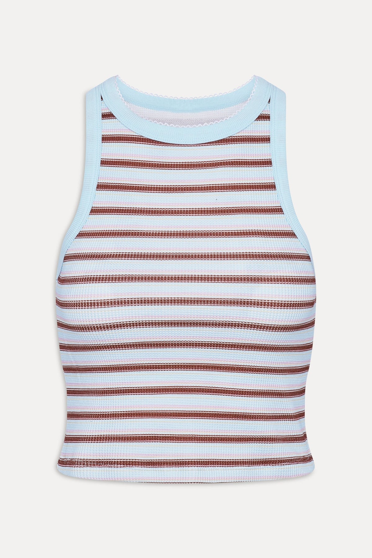 Emma Striped Tank Top - Verona Stripe | Frankies Bikinis