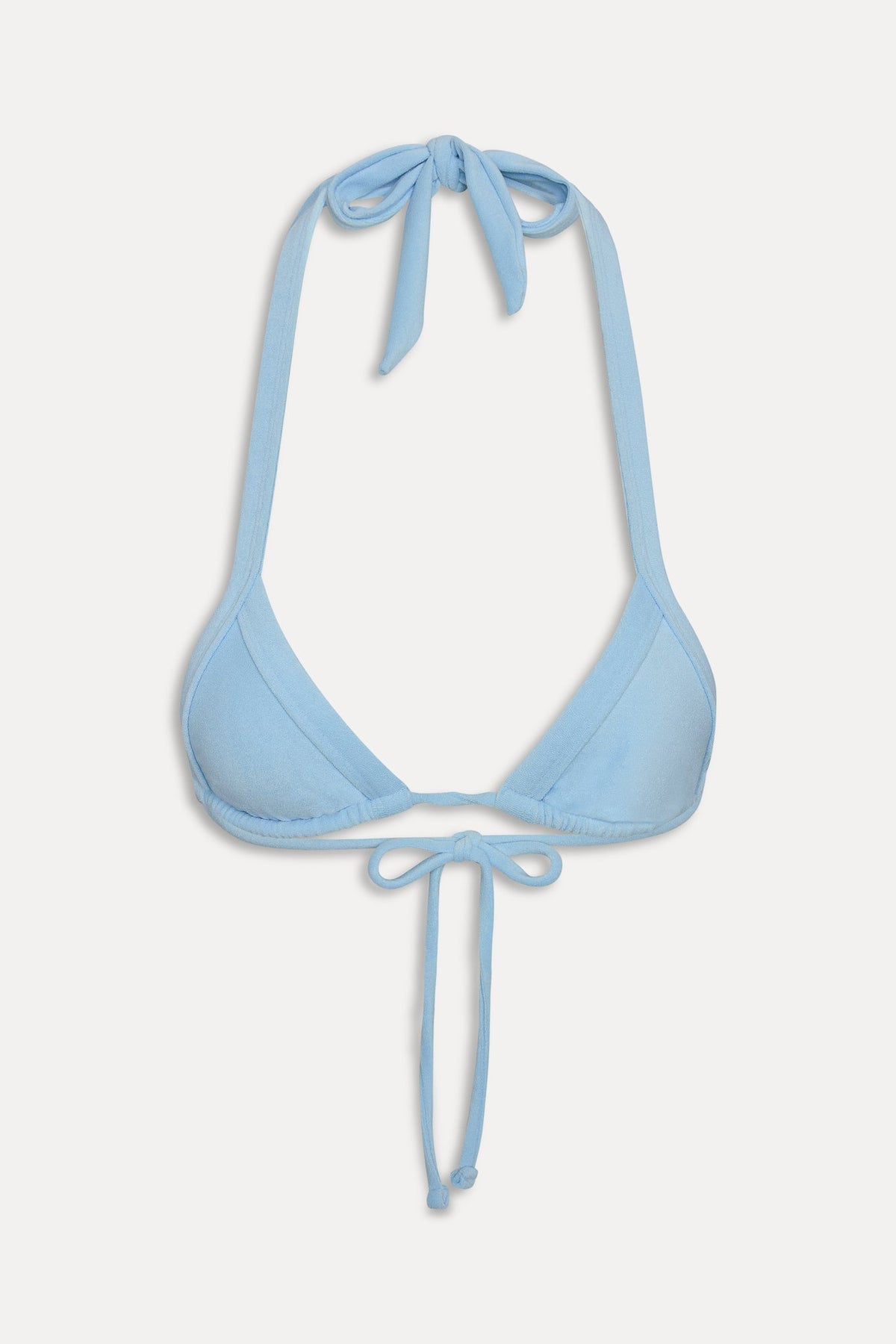 x JENNIE Taite Terry Bikini Top - Ocean Dip | Frankies Bikinis