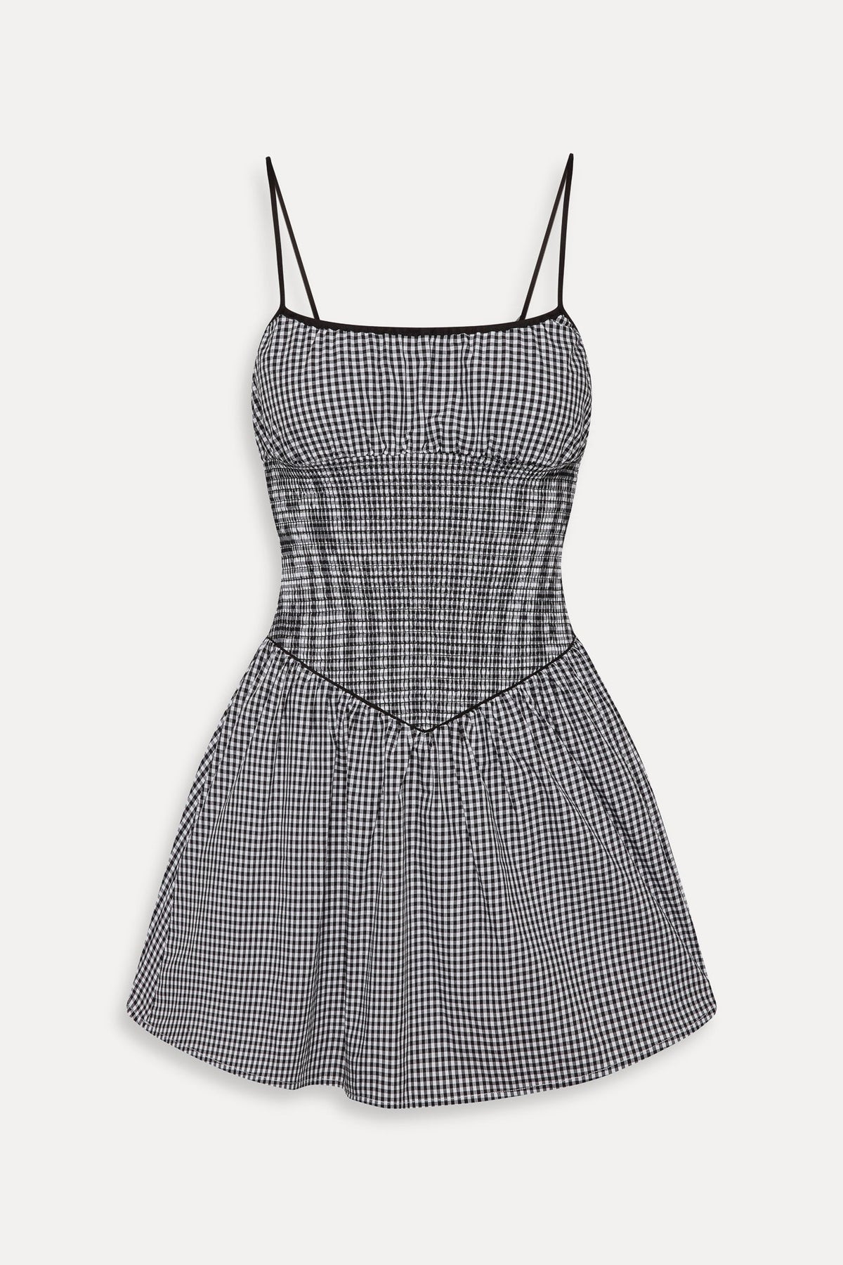 Coast Cotton Gingham Mini Dress - Cottage Tile | Frankies Bikinis