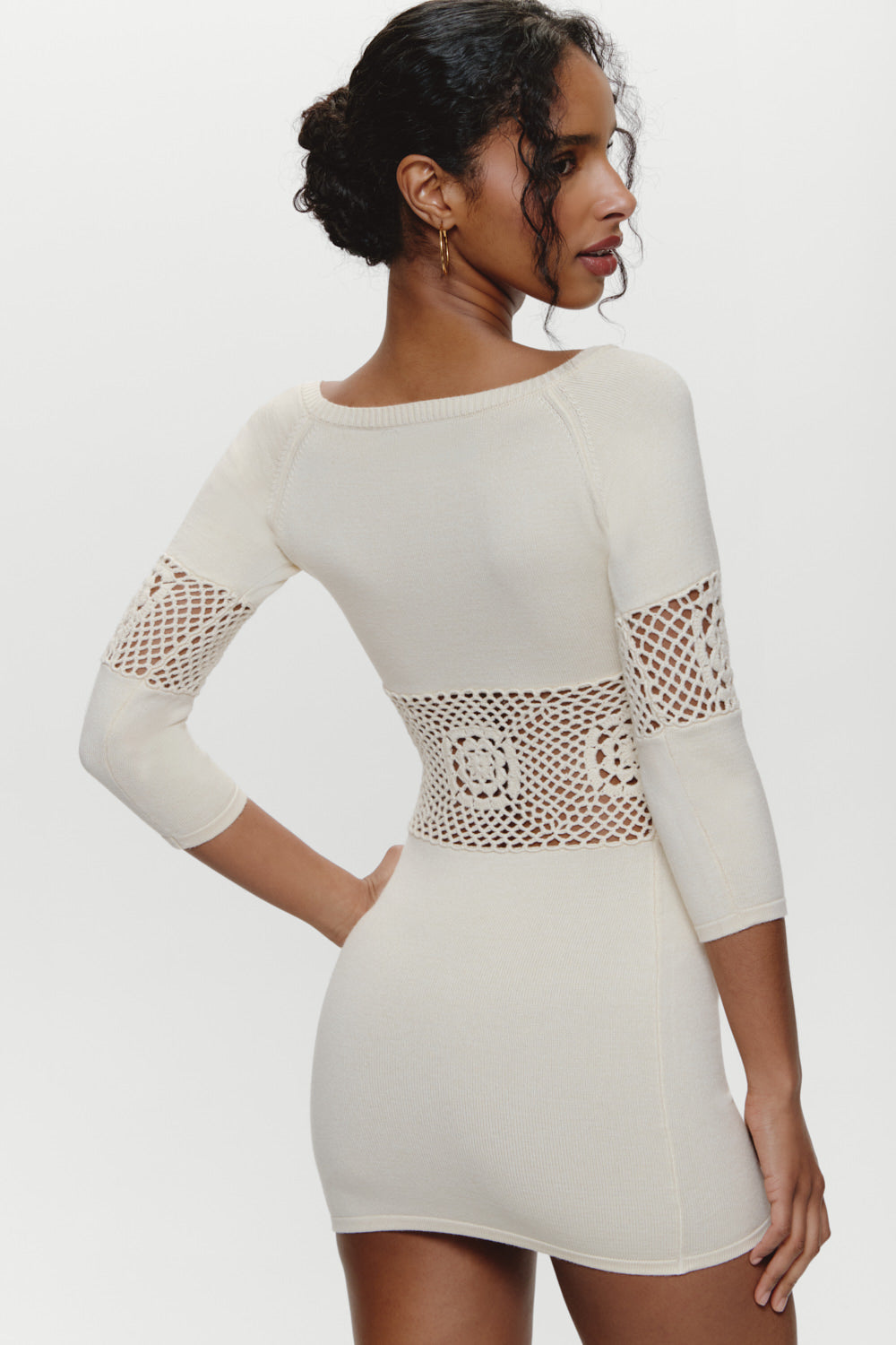 Festival Crochet Knit Mini Dress - Bunny | Frankies Bikinis