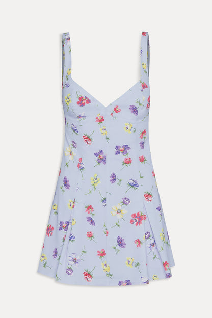 Siren Floral Mini Dress - Fresh Florals | Frankies Bikinis