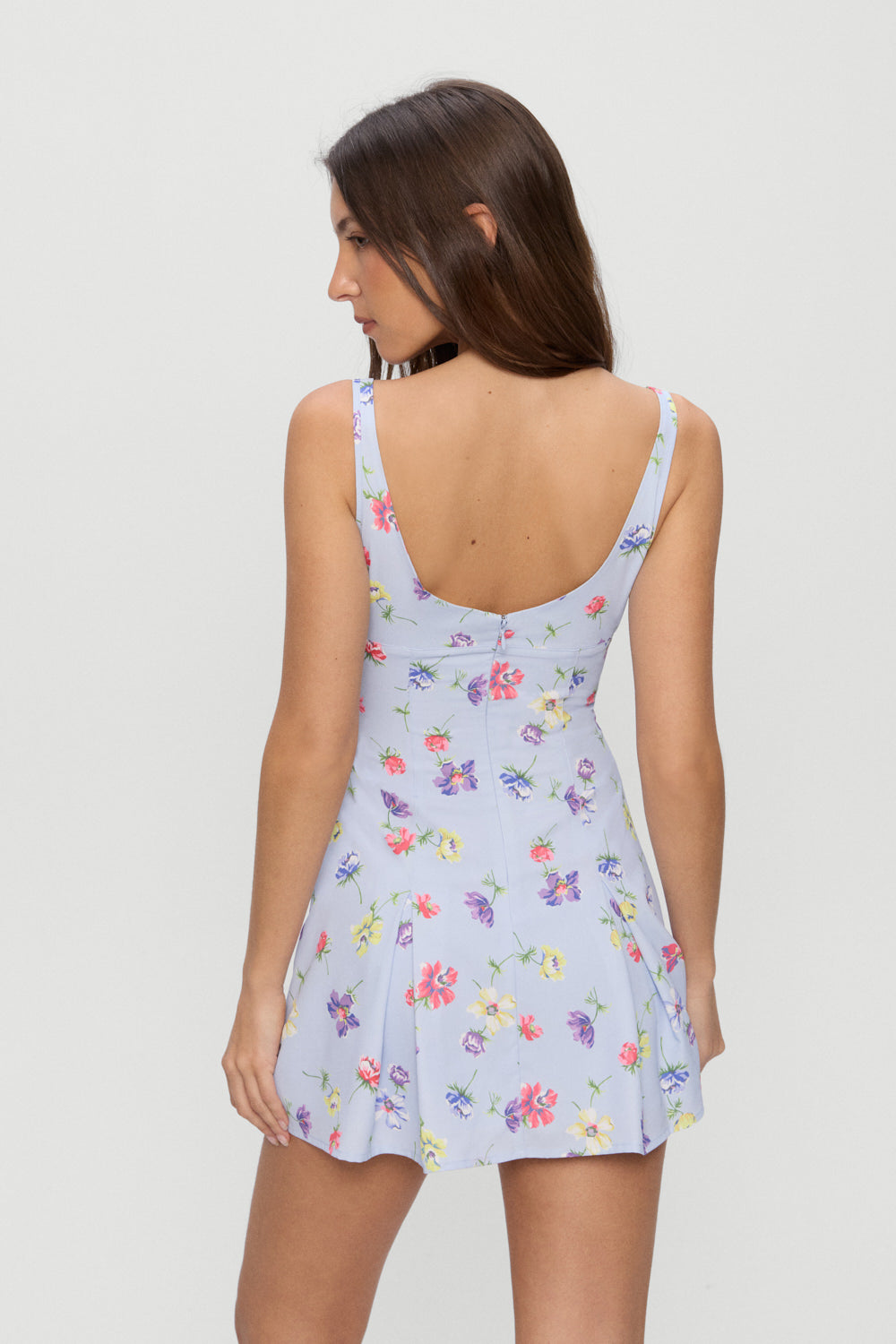 Siren Floral Mini Dress - Fresh Florals | Frankies Bikinis