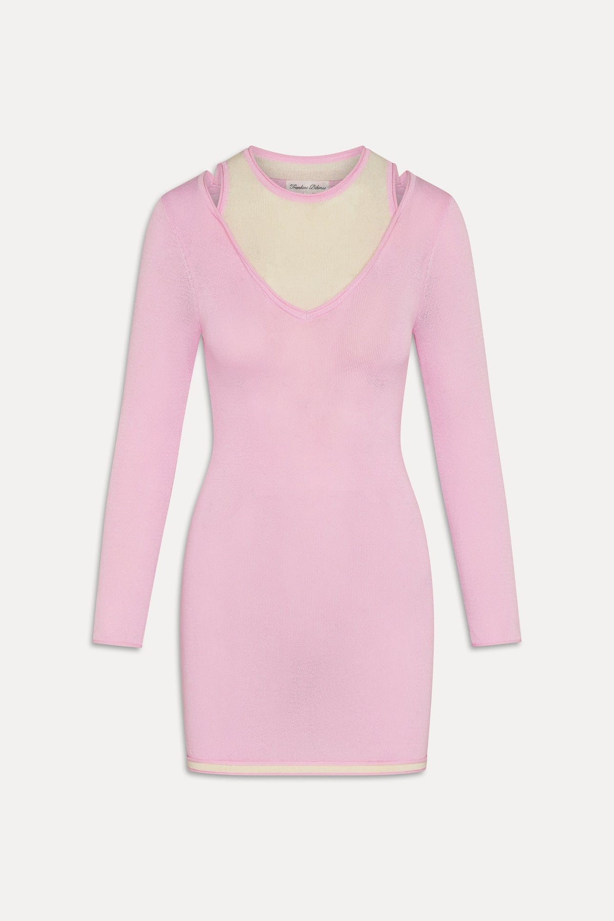 Logan Knit Mini Dress - Pink Cloud | Frankies Bikinis