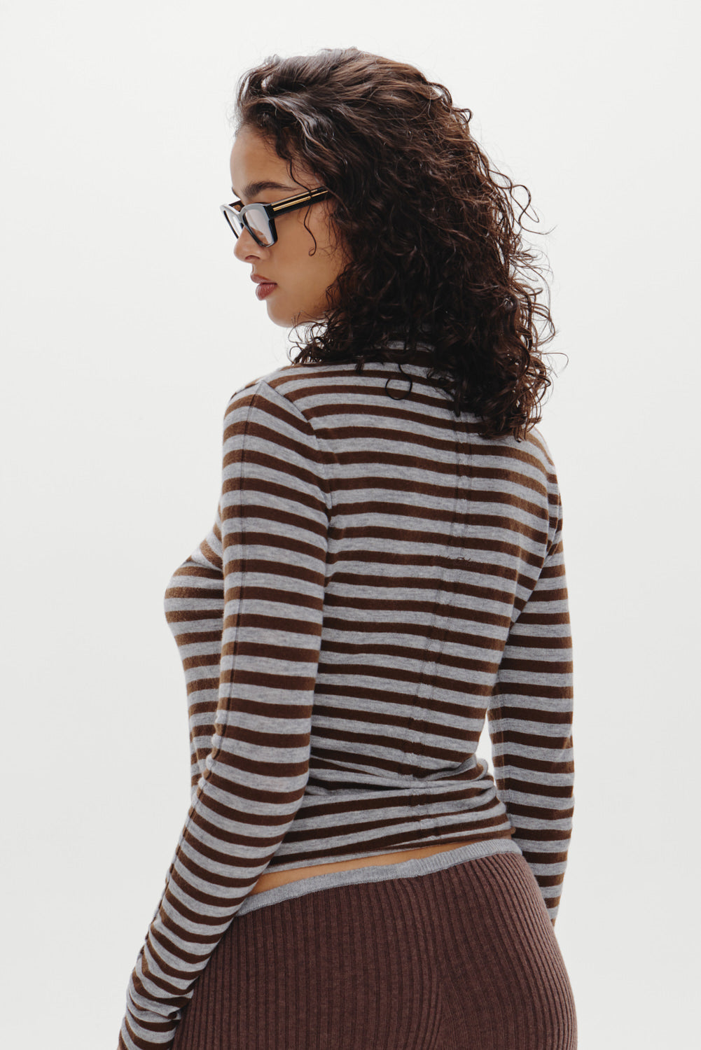 Leo Knit Button Up Cardigan - Pebble | Frankies Bikinis
