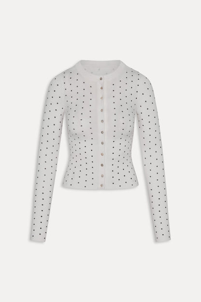 Lenon Button Up Knit Sweater - Belle of the Ball | Frankies Bikinis
